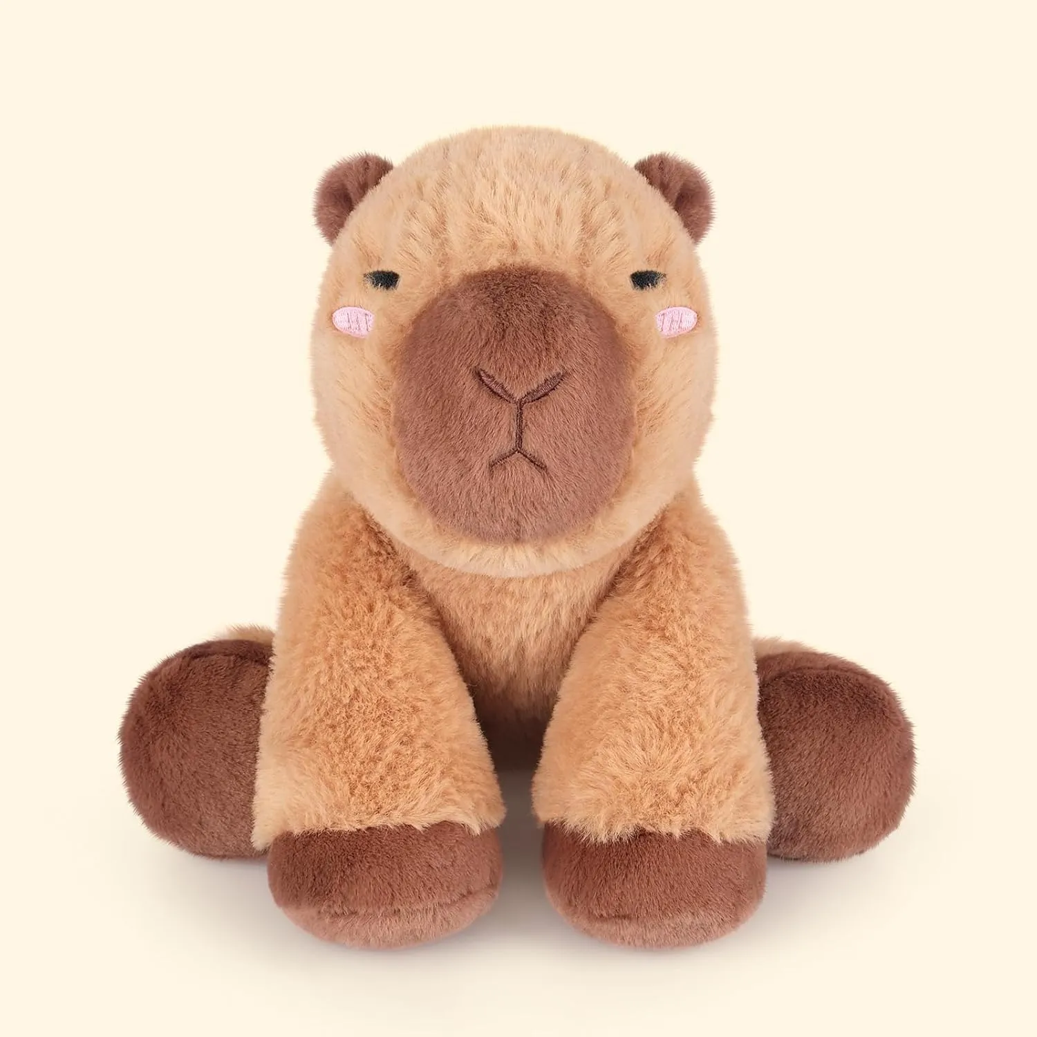 Heatable & Coolable Capybara Stuffed Animal, Microwave Heating Pad Plushies for Soothing & Relaxation, Stuffed Capibara Plush Toys for Stress Relief, Capybara Gifts for Girls & Boy