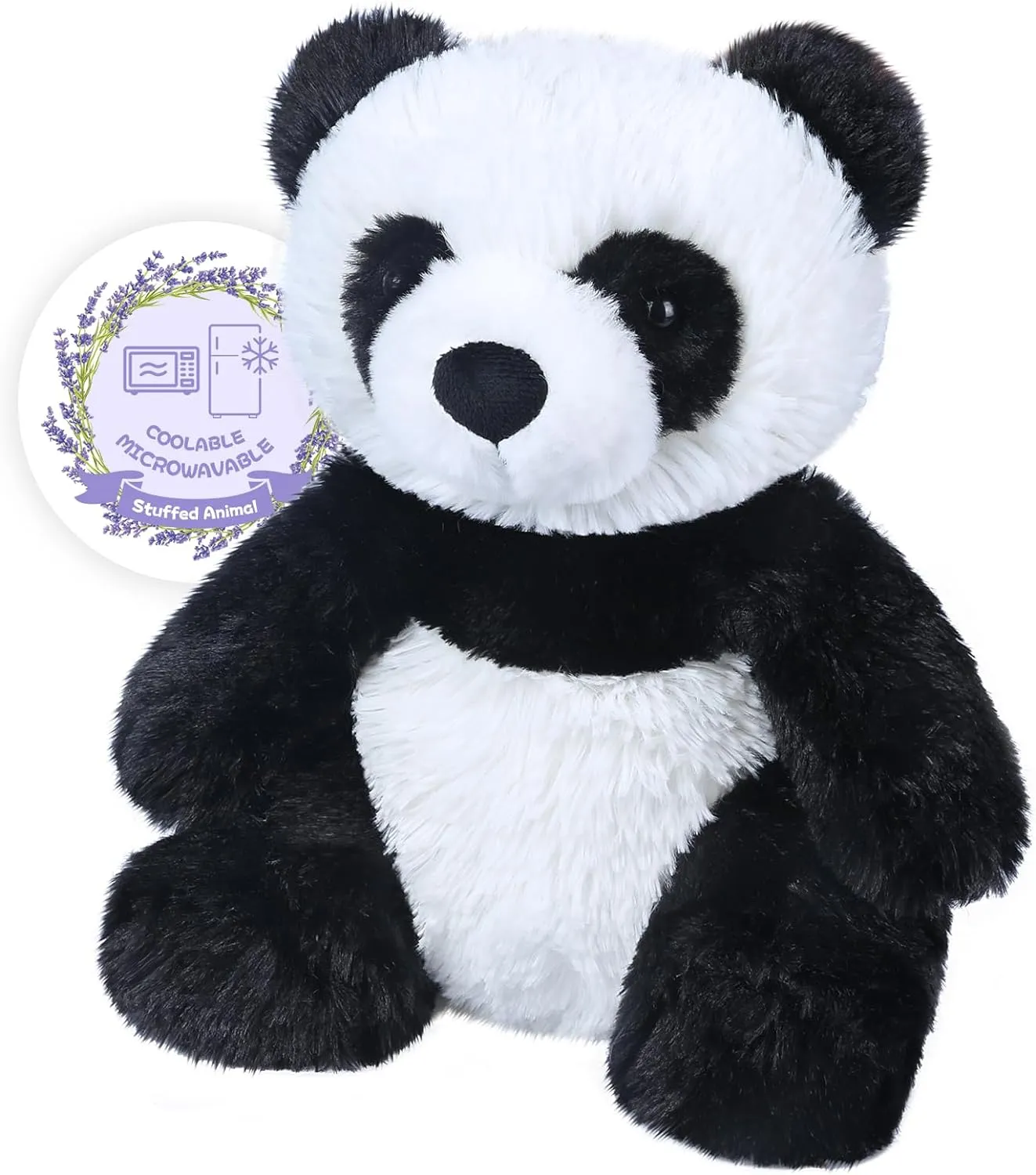 Heatable & Coolable Panda Stuffed Animals, Cute Microwavable Heating Pad Plushies for Soothing & Relaxation, Stuffed Plush Toys, Panda Gifts