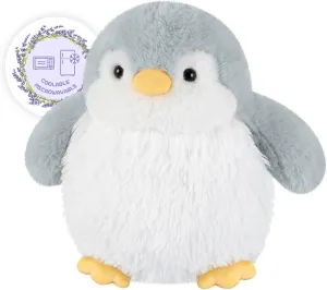 Heatable & Coolable Penguin Plush, Microwavable Heating Pad Stuffed Animal for Soothing & Relaxation, Cute Stuffed Penguins Toy, Penguin Gifts for Girls & Boys