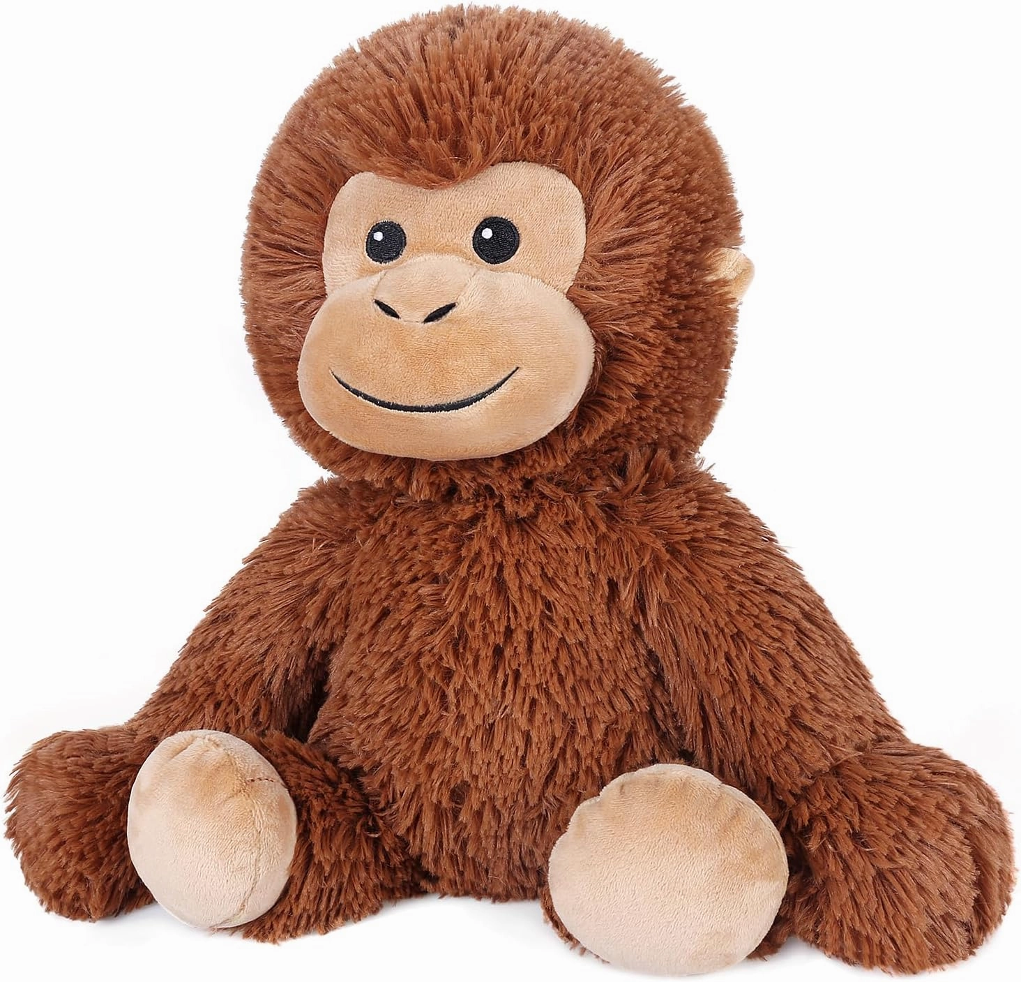 Heatable & Coolable Monkey Stuffed Animal, Microwavable Heating Pad Plushies for Soothing & Relaxation, Lavender Scented Stuffed Plush Toys, Monkey Gifts Boys Girls