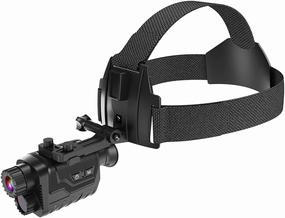 Helmet-Style Night Vision Telescope, 4K Night Vision Accessories for Adults, Monocular Digital Device with Super Bright Infrared Light, 32G Memory