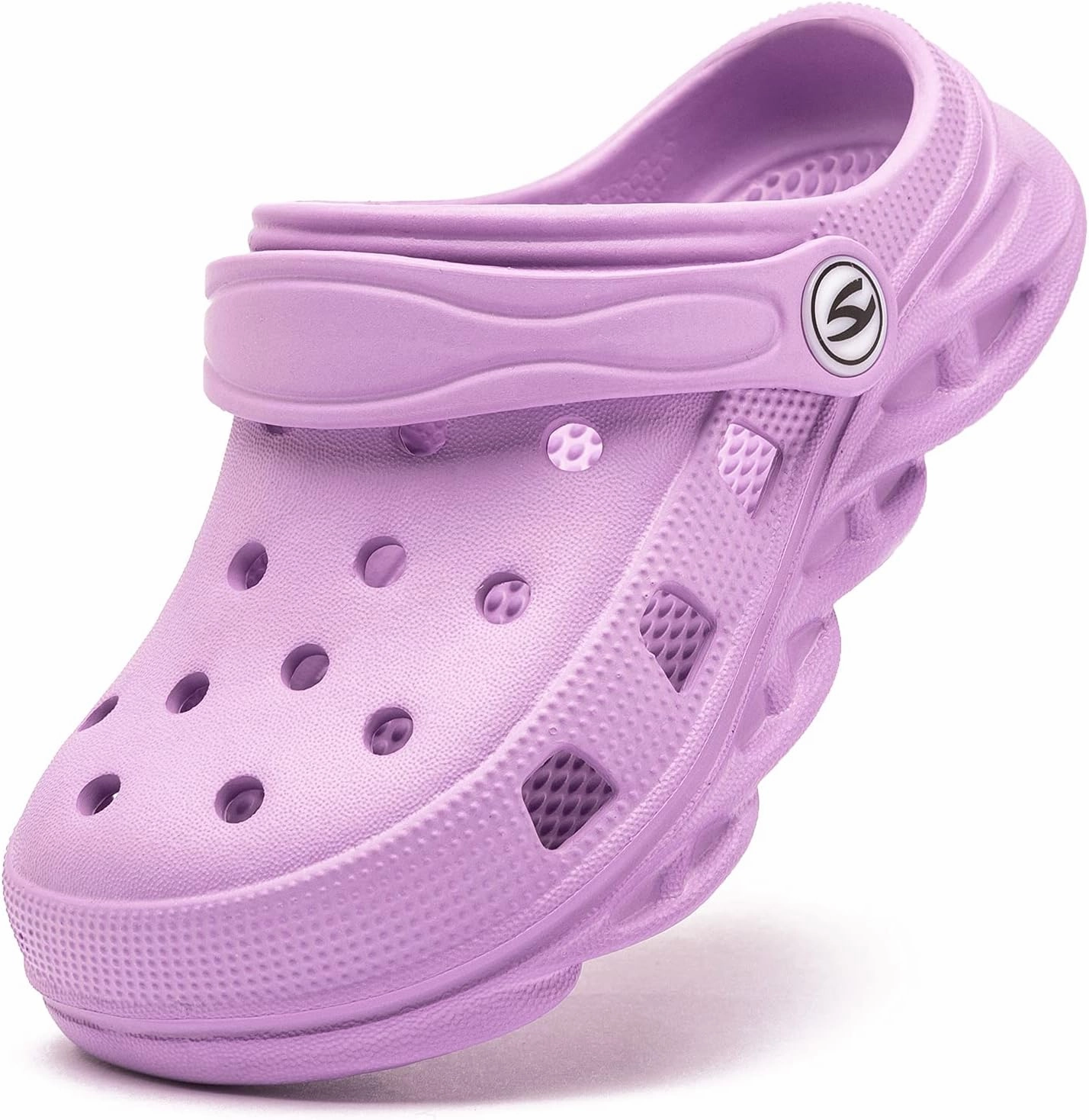 HOBIBEAR Boys and Girls Classic Graphic Garden Clogs Slip on Water Shoes(Toddler/Little Kids/Big Kids)