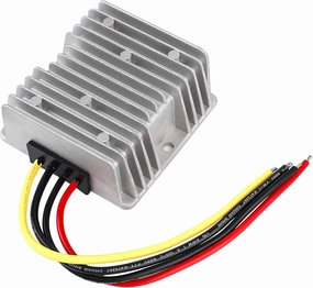 HOMELYLIFE DC Voltage Reducer DC 8V-40V to 12V 6A 72W Converter Automatic Buck Boost Converter Step Down Up Regulator Waterproof Module Transformer for Golf Cart Club Car