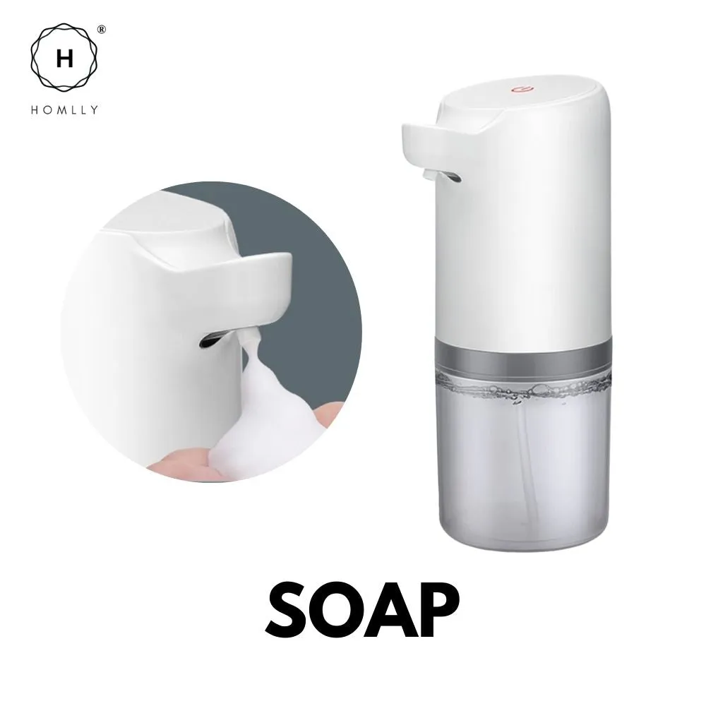 Homlly Rechargeable Touchless Auto Hand  Soap Gel Sanitizer Dispenser (400ml)