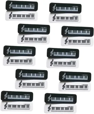 Homoyoyo 20 pcs Small Cute Piano Shaped Erasers Decorative Pencil Erasers for Home Classroom Rewards Party Favors and Game Prizes Compact and Convenient Design for Students
