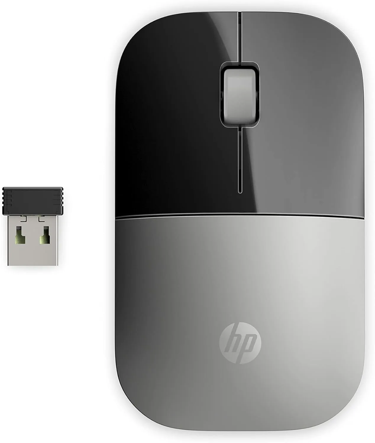 HP Wireless Mouse Z3700 (7UH87AA, Natural Silver)