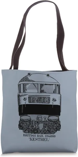 HS4000 Kestrel British Prototype Locomotive Sketch Tote Bag