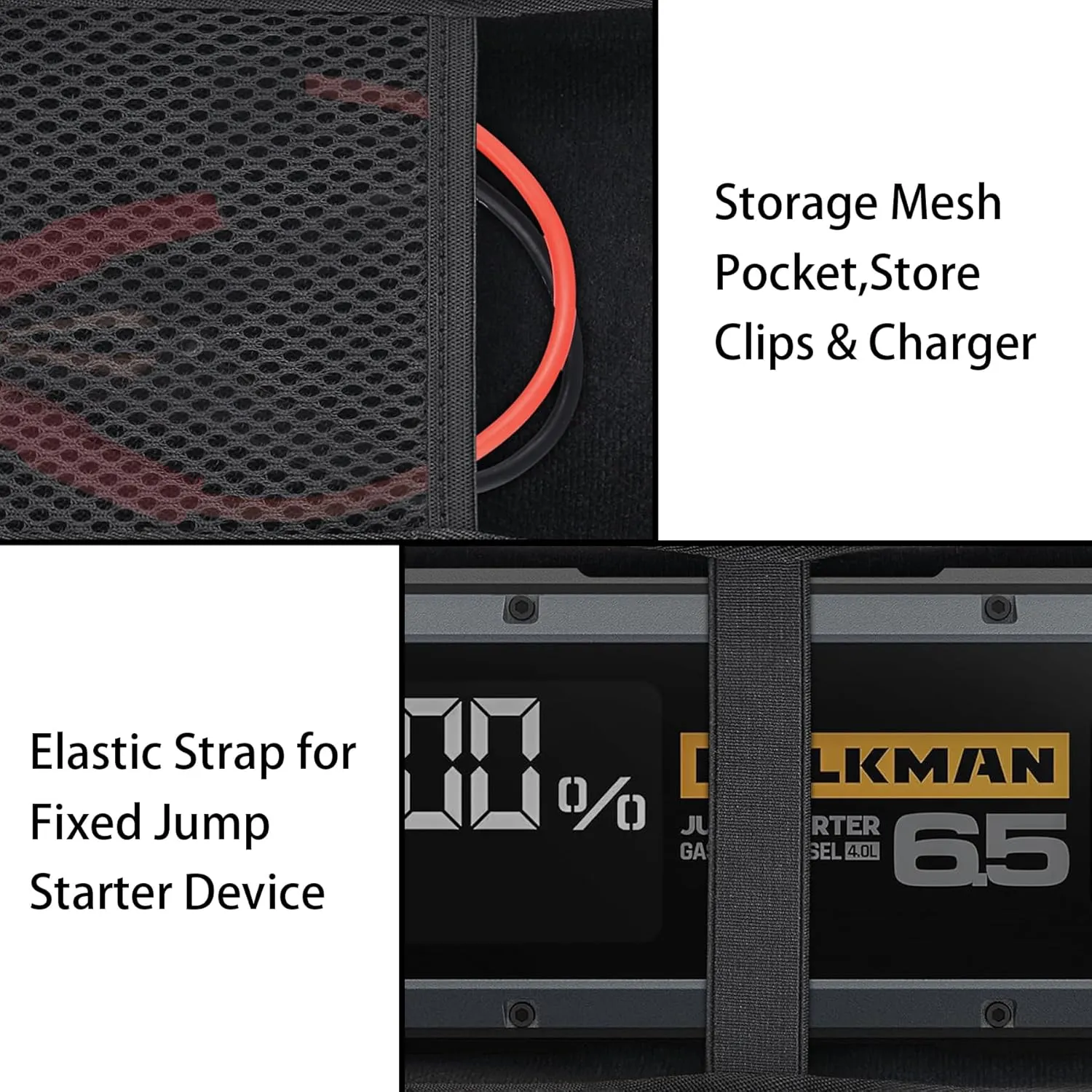 HULKMAN Alpha 85 Case 85s Jump Starter Car Battery Charger Hard Travel Carrying