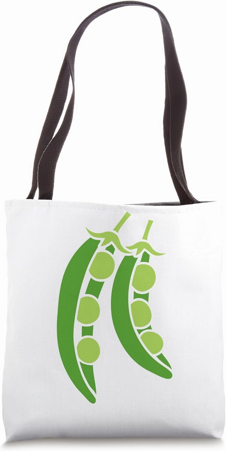 Humor Peas Simple minimalist vegetable Pea Tote Bag