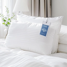 Hypoallergenic Side Sleeper King Size Pillows Set of 2 - Soft and Cooling - Hotel Quality Soft Pillows with Cotton Cover Down Alternative Filling,Oeko-TEX Certified
