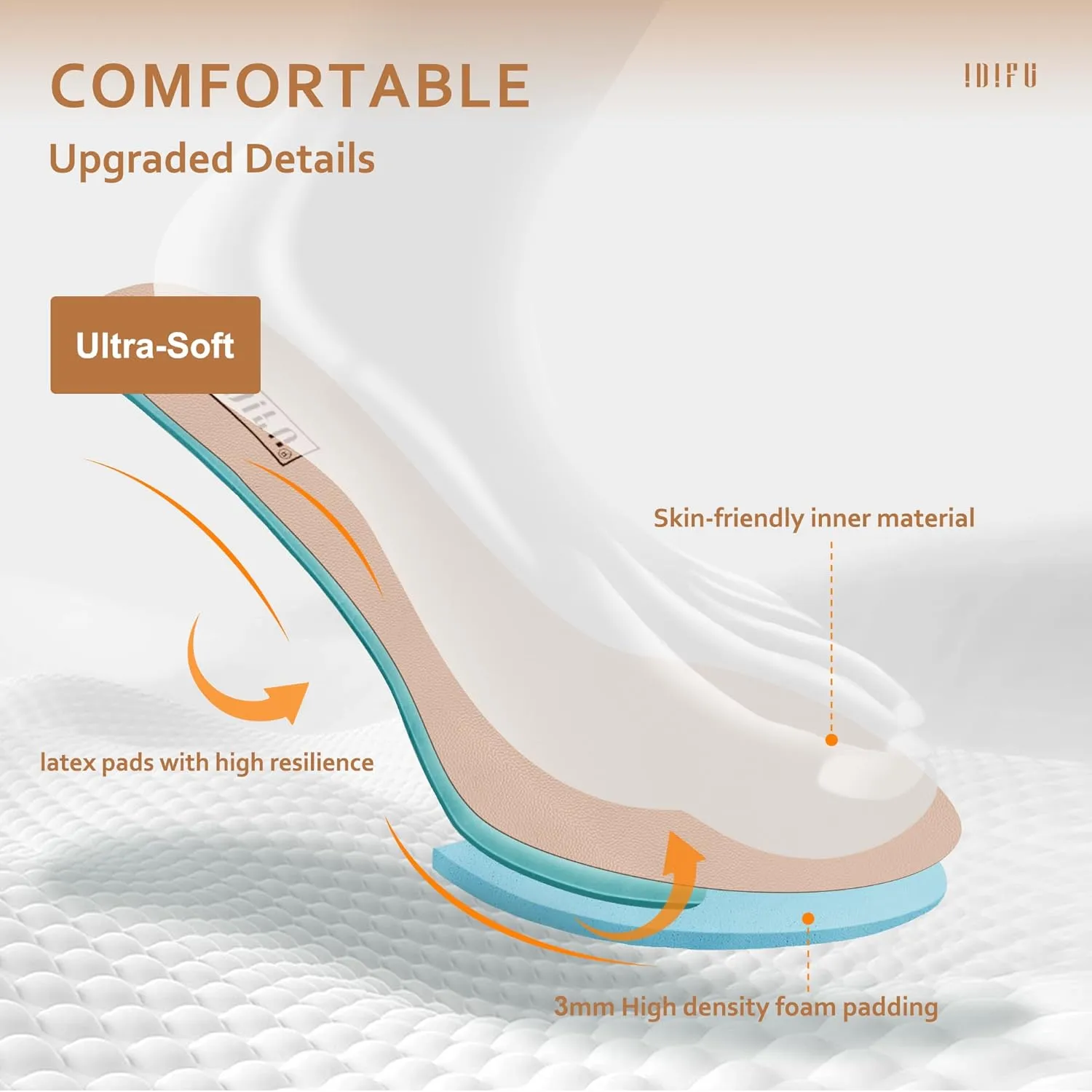 IDIFU Women's Pumps Dress Shoes for Women Mary Jane Low Chunky Closed Toe T-Strap Womens Dress Shoes Wedding Shoes for Bride Black Nude Silver Heels for Women