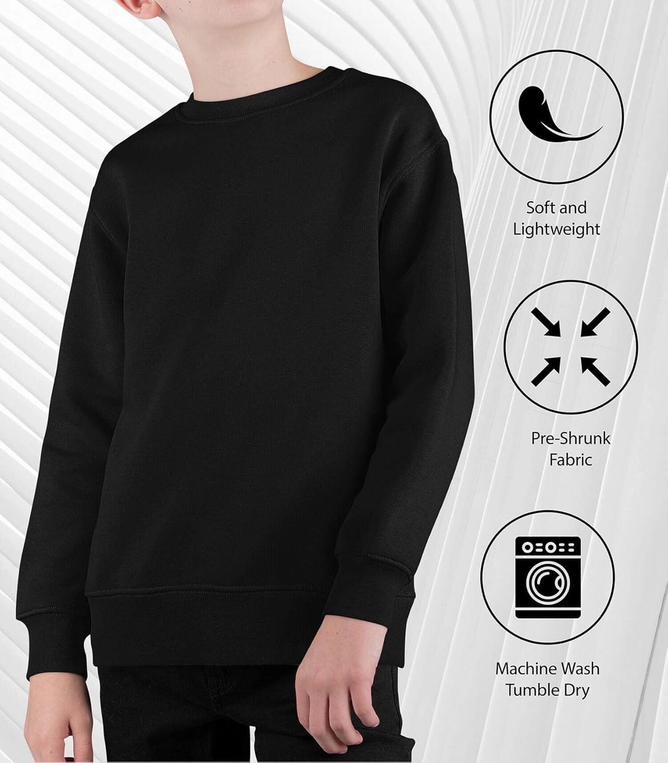 Instant Message - Who Tooted Christmas Train - Toddler & Youth Crewneck Fleece Sweatshirt