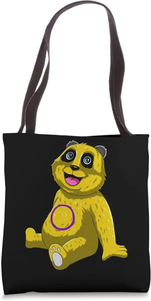 Inter-Sexual Pride Panda Intersexual Pride Kawaii Panda Tote Bag