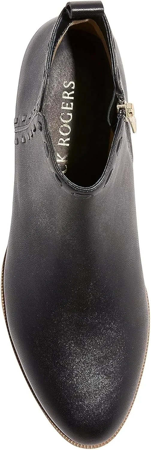 Jack Rogers Women's Rollins Cord Bootie Leather Ankle Boot
