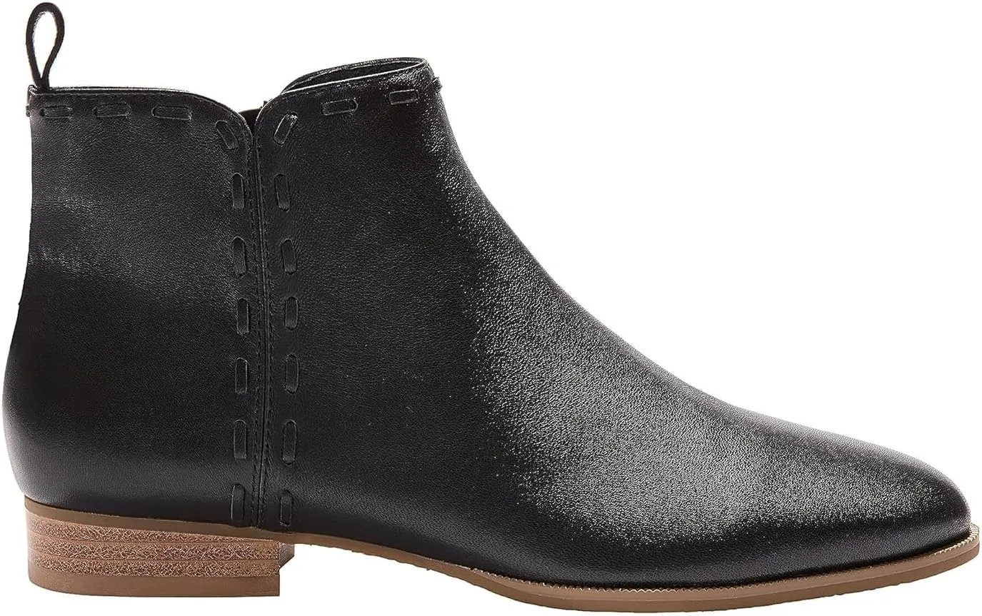 Jack Rogers Women's Rollins Cord Bootie Leather Ankle Boot