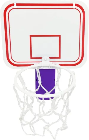 Jaegvida Mini Basketball Hoop Basketball Trash Can Hoop Clip for Bedroom Office Indoor and Outdoor