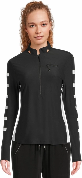 Jamie Sadock Women's Long Sleeve 1/4 Zip Top
