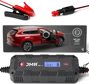JMR Battery Charger for Borgward BX5 BX6 BX7 All Models Trickle Charger Conditioner Maintainer (Add Lithium Mode)