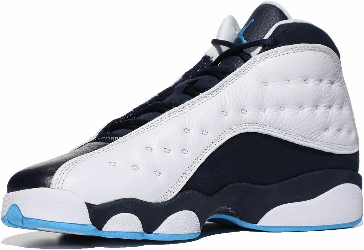 Jordan Air 13 Retro (Big Kid) White/Dark Powder Blue/Multicolor 5.5 Big Kid M