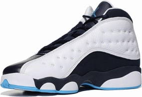 Jordan Air 13 Retro (Big Kid) White/Dark Powder Blue/Multicolor 5.5 Big Kid M