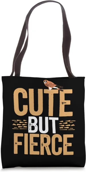 Kestrel Cute But Fierce American Kestrel Tote Bag