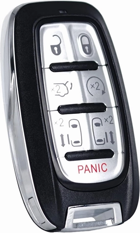 Key Fob Replacement Fits for Chrysler Pacifica 2017 2018 2019 2020 2021 Voyager 2020 Proximity Smart Keyless Entry Remote Control M3N-97395900 68217832AC 68217832AB 7 Buttons