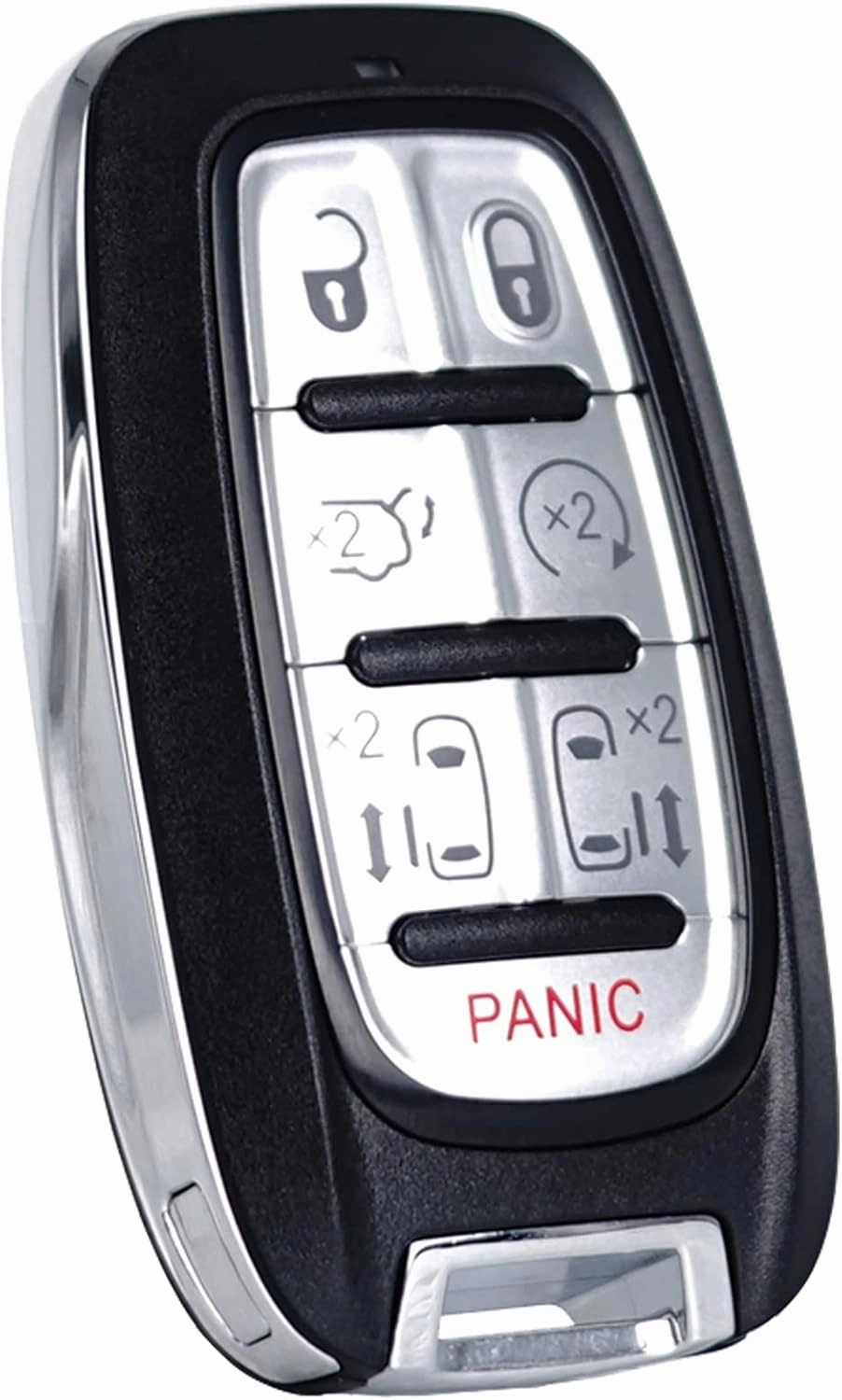 Key Fob Replacement Fits for Chrysler Pacifica 2017 2018 2019 2020 2021 Voyager 2020 Proximity Smart Keyless Entry Remote Control M3N-97395900 68217832AC 68217832AB 7 Buttons