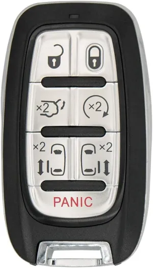 Keyless2Go Replacement for 7 Button Proximity Smart Key Chrysler Pacifica M3N-97395900 68217832 AC