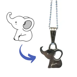 Kids Drawing Pendant