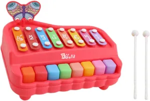 Kisangel Early Educational Hand Knocking Piano for Note Percussion Music Instrument Safe Smooth Surface for Music Enlightenment and Rhythm Development