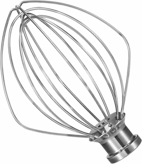 KN256WW Stainless Steel Whisk Attachment for KitchenAid 6 Quart Bowl-Lift Stand Mixer 6-Wire Whip Attachment for Kitchen Aid Accessories
