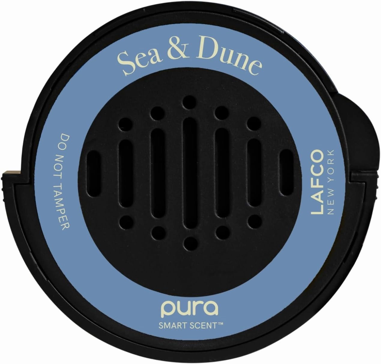 LAFCO New York Pura Car Smart Diffuser Refill, Sea & Dune - 30-Day Scent - Free of Parabens & Phthalates - Cruelty Free