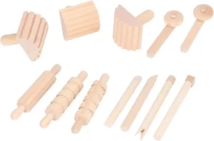 LBEC Toddler Rolling Pin, Kids Rolling Pin Toy Safe EcoFriendly DIY Production for Home Kids Clay Dough