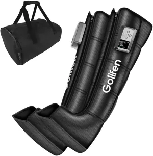 Leg Compression Massager, Wireless Air Massage Boots for Muscle Pain Relief & Improved Circulation, Foot & Leg Recovery for Athletes and Active Users, Home & Gym Use