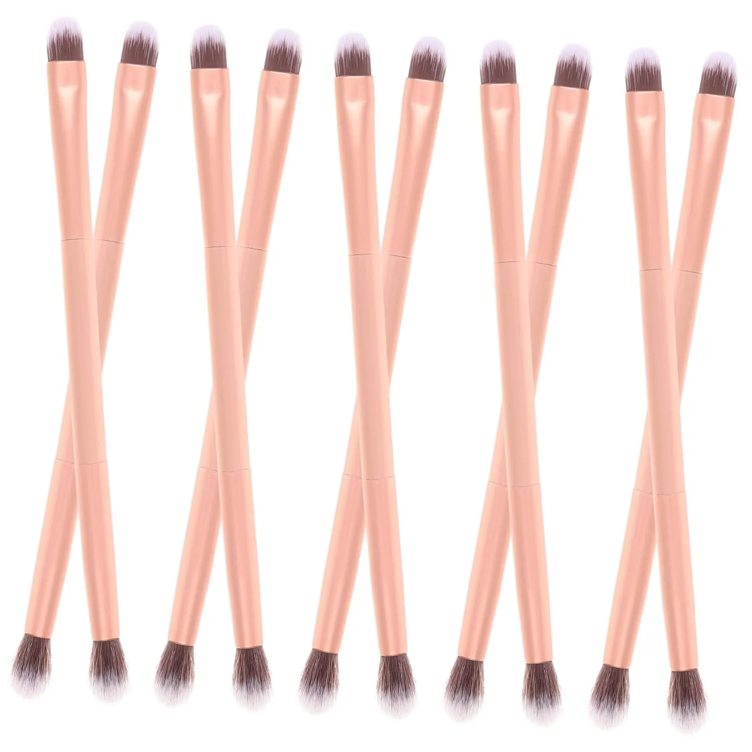 LIFKOME Makeup Brush Set 24pcs Eye Shadow Brushes Fluffy Double-ended for Home Salon