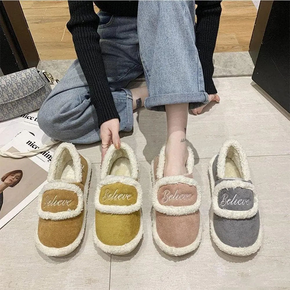 Lightweight House Shoes,Thick-Soled Comfortable Confinement Shoes, Postpartum Package and Maternity Shoes-Yellow_40,House Shoes Indoor