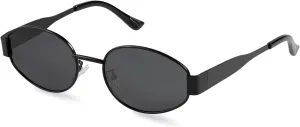 livho 2025 Trendy Oval Sunglasses - Stylish Polarized Shades for Everyday - Retro Metal Frames