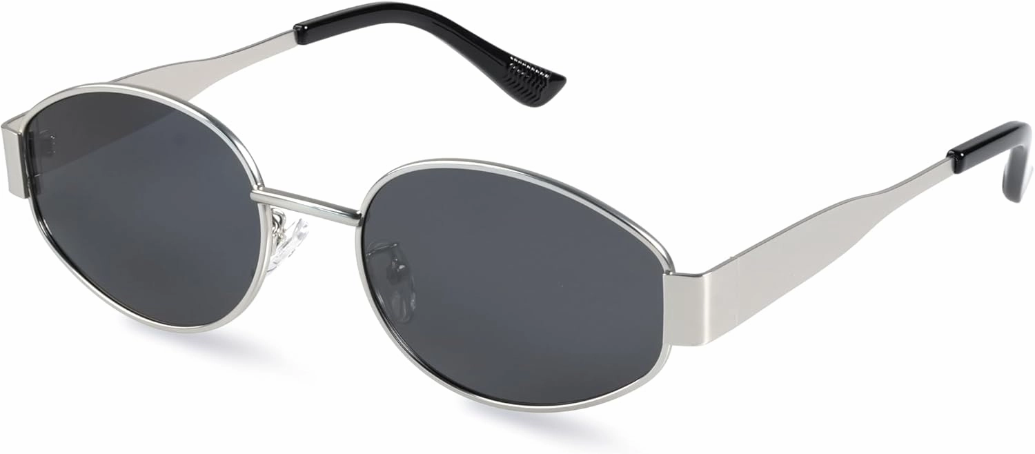 livho 2025 Trendy Oval Sunglasses - Stylish Polarized Shades for Everyday - Retro Metal Frames