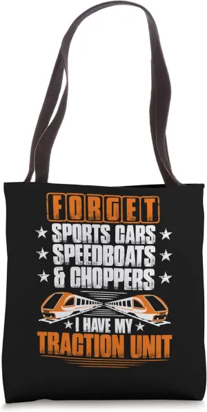 Locomotive Engineer My Traction Unit Train Driver Tote Bag