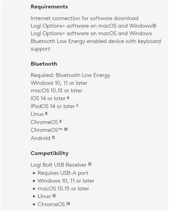 Logitech MX Mechanical Mini Wireless Illuminated Keyboard, Linear Switches, Backlit, Bluetooth, USB-C, macOS, Windows, Linux, iOS, Android, Metal