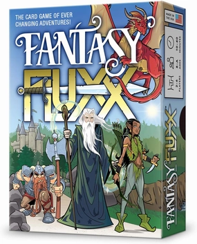 Looney Labs Fantasy Fluxx Card Game - Classic Quest Adventure with Ever-Changing Rules