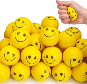 LovesTown 40PCS Stress Balls Bulk, 2 Inch Sensory Toys for Kids Squishies Fidget Toys Stress Relief Gifts for Coworker Classroom Prize Party Supplies Goodie Bag Stuffer