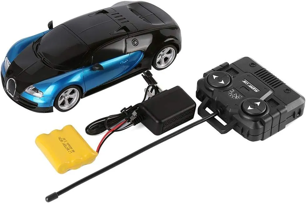 Maggie Kids Toy Sports Car High Speed Fast Racing Cars with Full Functional Remote Control, Decal Stickers, Easy to Operate 1:18 Scale Collectible Model for Children Adults