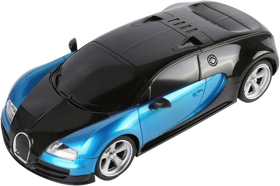 Maggie Kids Toy Sports Car High Speed Fast Racing Cars with Full Functional Remote Control, Decal Stickers, Easy to Operate 1:18 Scale Collectible Model for Children Adults