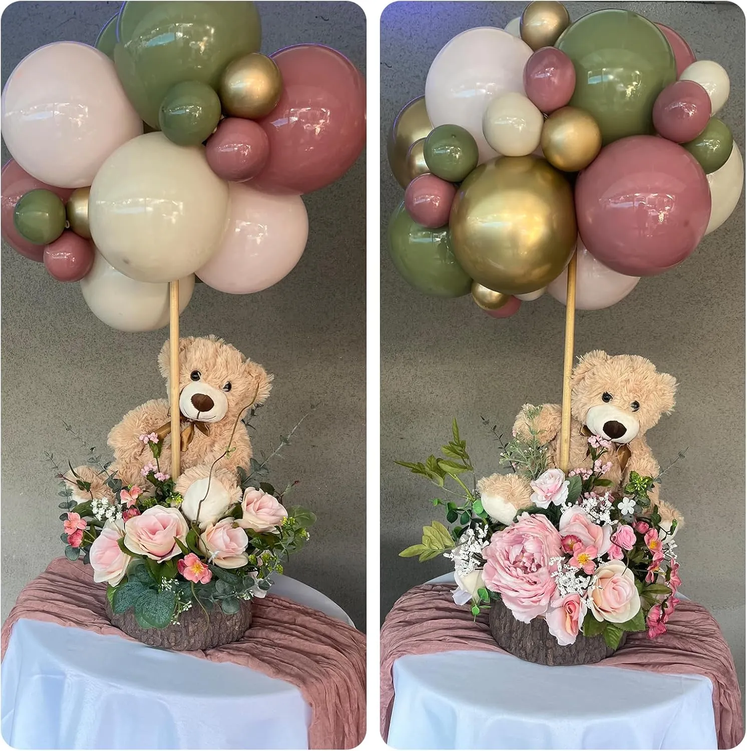 MaoGoLan Bulk Teddy Bear Baby Shower, 20 Packs Small Teddy Bear Stuffed Animals in Bulk,13.5" Small Stuffed Bears Plush for Wedding,Birthday,Christmas, Party Decorations