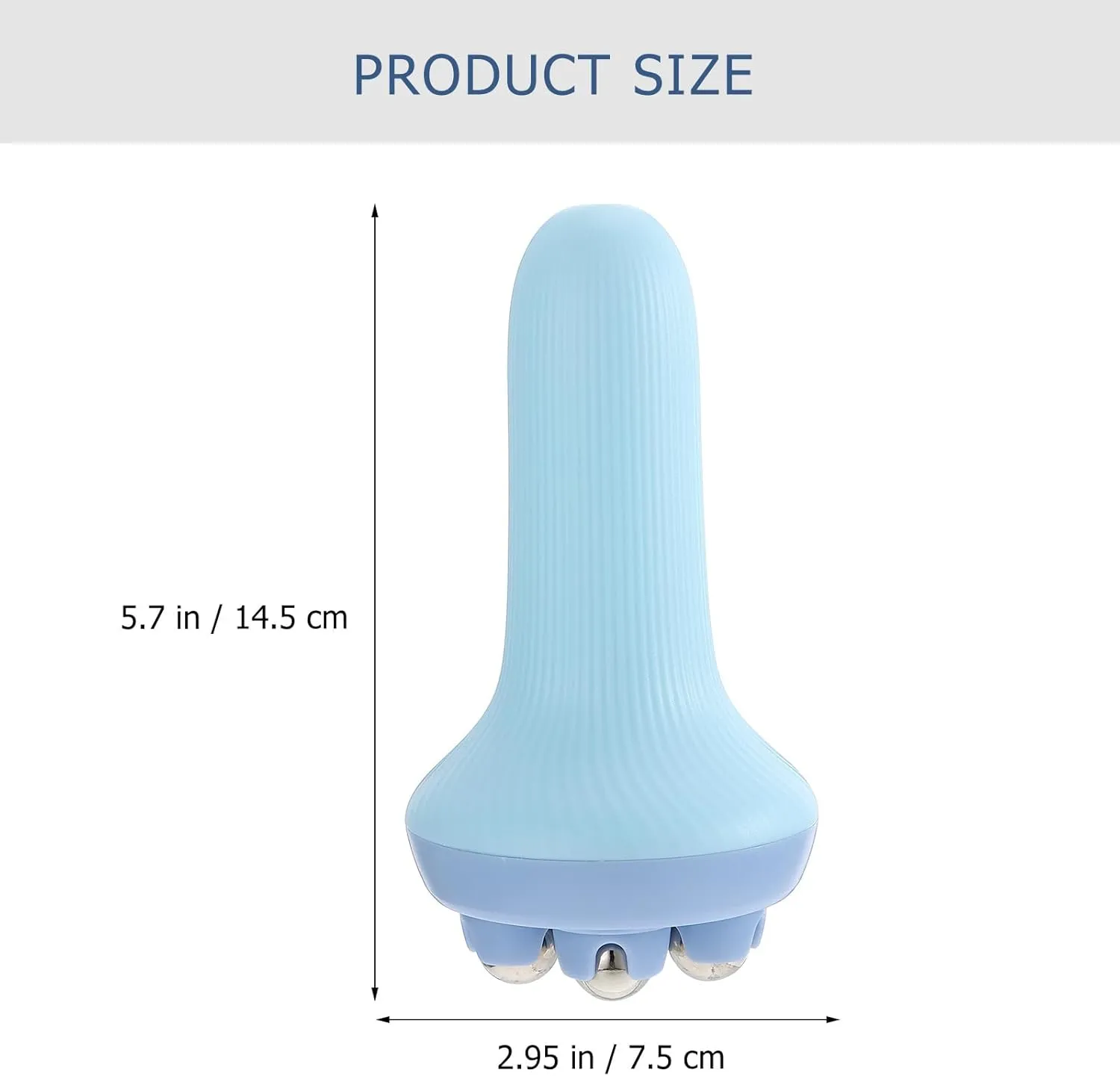 Massage Roller Exercise Roller Massage Ball Roller Face Tools Hair Growth Massager Percussion Massager Ice Face Roller Steel Ball Beads Massagers Back Massaging Devices