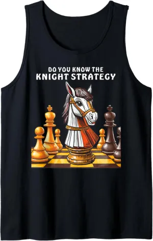 Masterful Chess Move Design For Strategists Playing Chess Tank Top