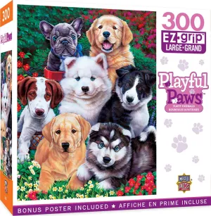 MasterPieces 300 Piece EZ Grip Jigsaw Puzzle - Fluffy Fuzzballs - 18"x24"