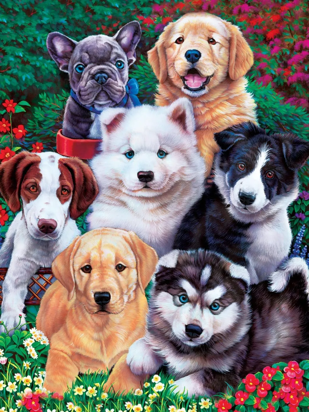 MasterPieces 300 Piece EZ Grip Jigsaw Puzzle - Fluffy Fuzzballs - 18"x24"