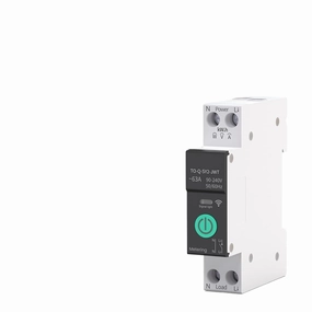 MCB Smart Circuit Breaker Over Current Under Voltage Protection with Metering 1-63A Wireless Remote Control Switch
